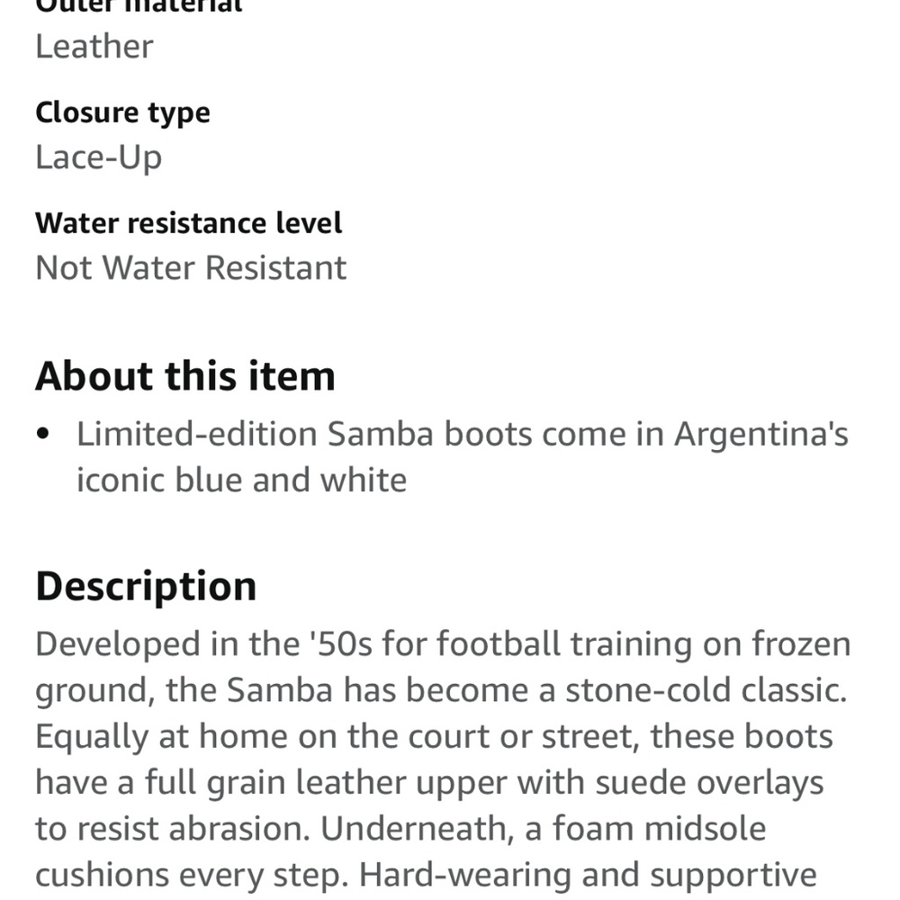 adidas Originals Samba Sneakers in Pink and Black - Picture 7 of 8